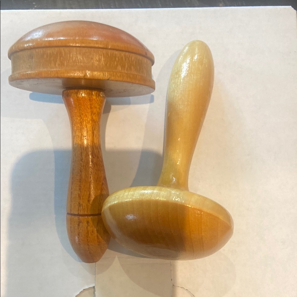 Vintage Darning Mushrooms